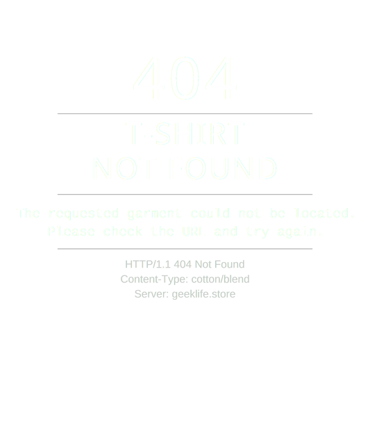 404 T-Shirt Not Found – Funny Programmer Black Tee