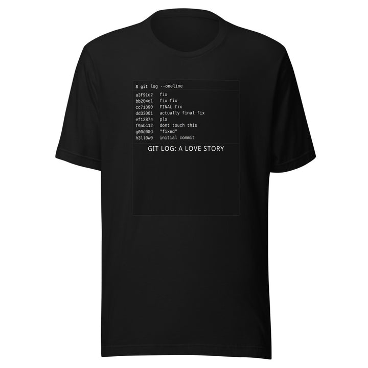 Git Archaeology Version Control Tee