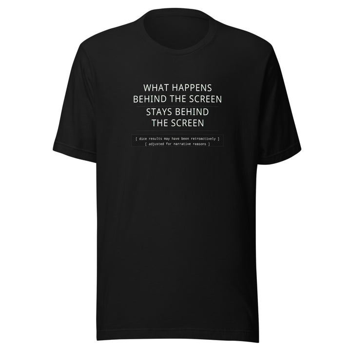 Dm Screen Secrets Rpg Tee