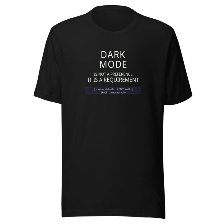 Dark Mode Decree Tee
