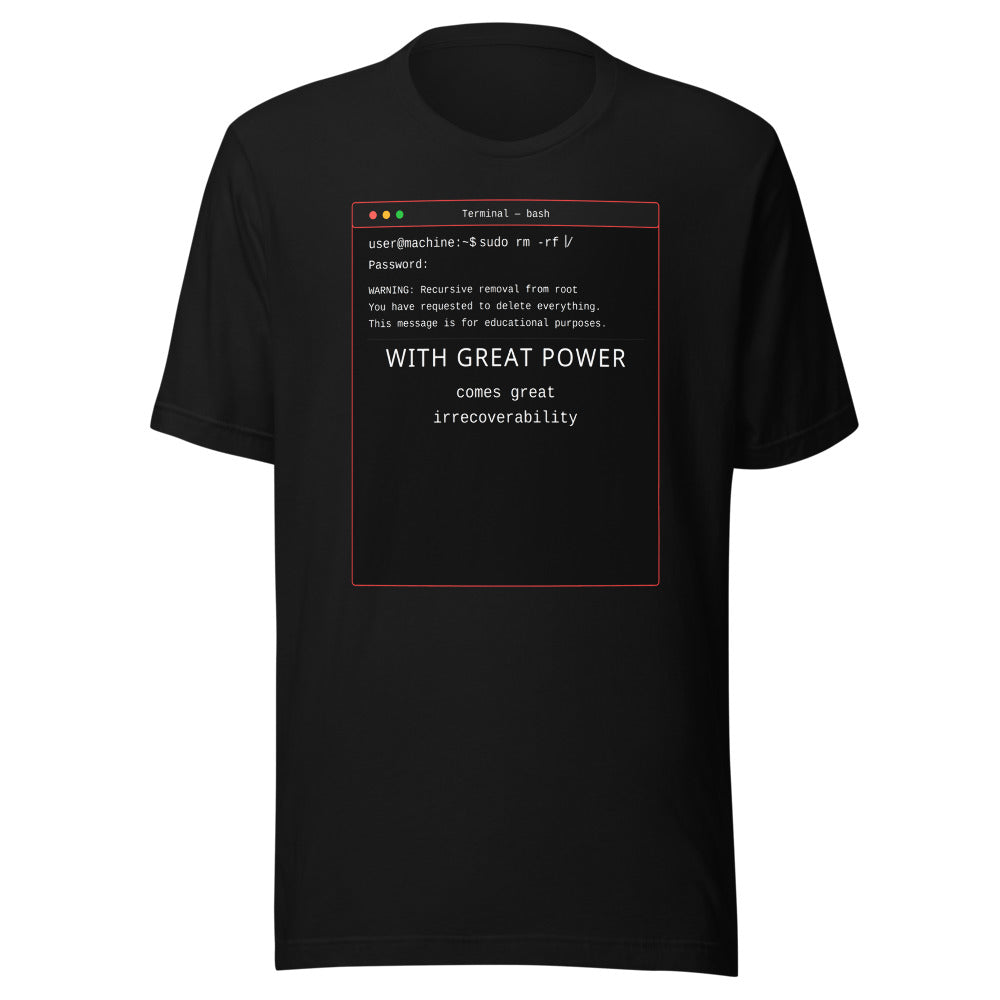 sudo rm -rf Tee